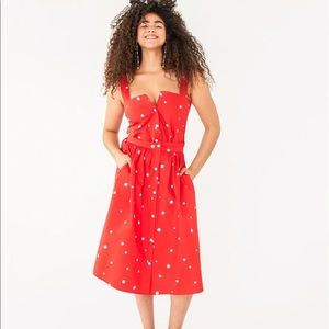 Ban.do button front skirt